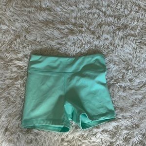 Kids teal dance shorts